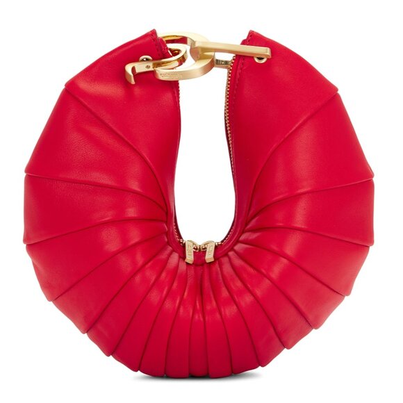 Cult Gaia Ubah Clutch, Vermilion Red - Picture 2 of 14